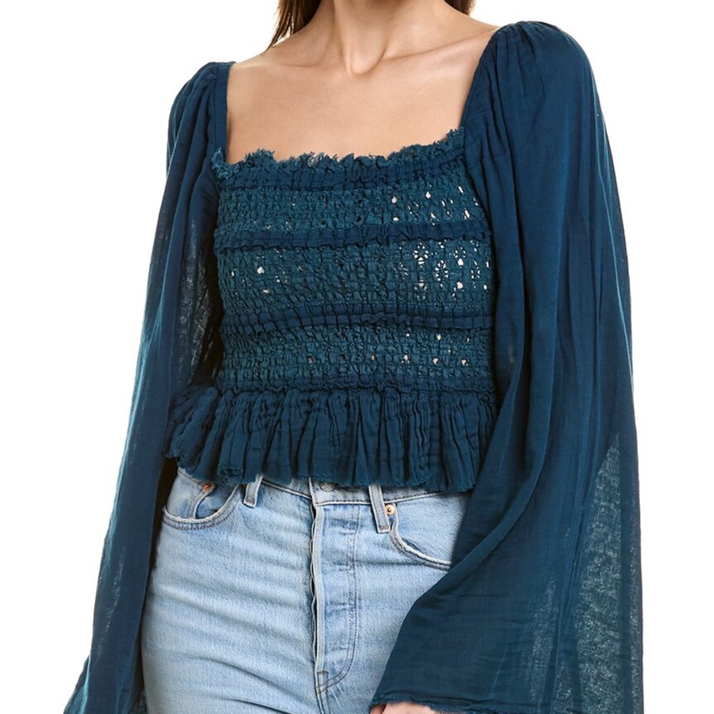 Free People Long Sleeve Top